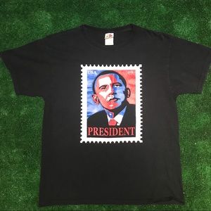Classic Obama President 2009 T-shirt size Large